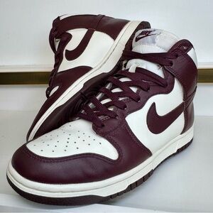 Nike Dunk High Burgundy Crush DD1869-601 Women 7.5 Catalina Wine Mixer Vibes 🍷🚢🪏